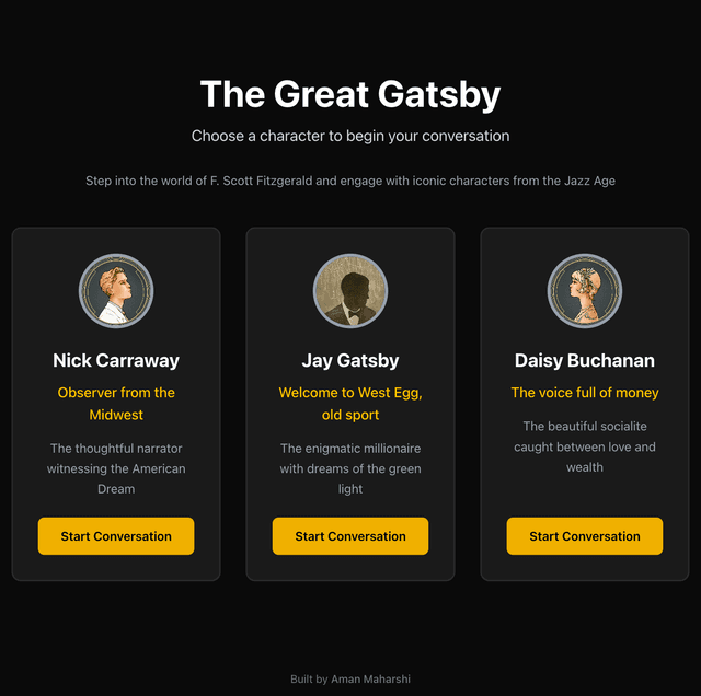 Gatsby Persona Chat - Image 1