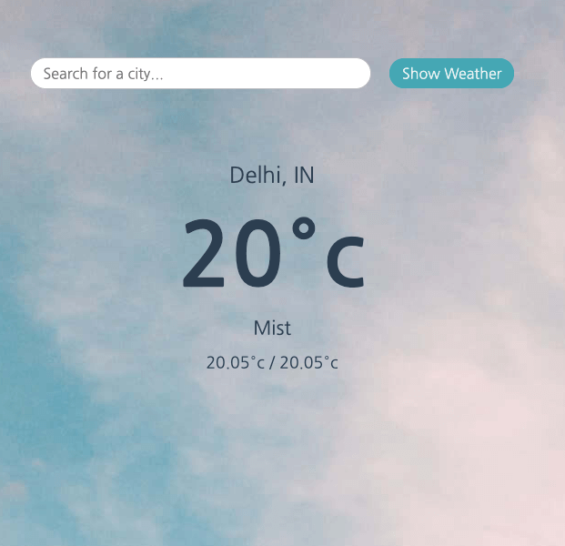 Weather App